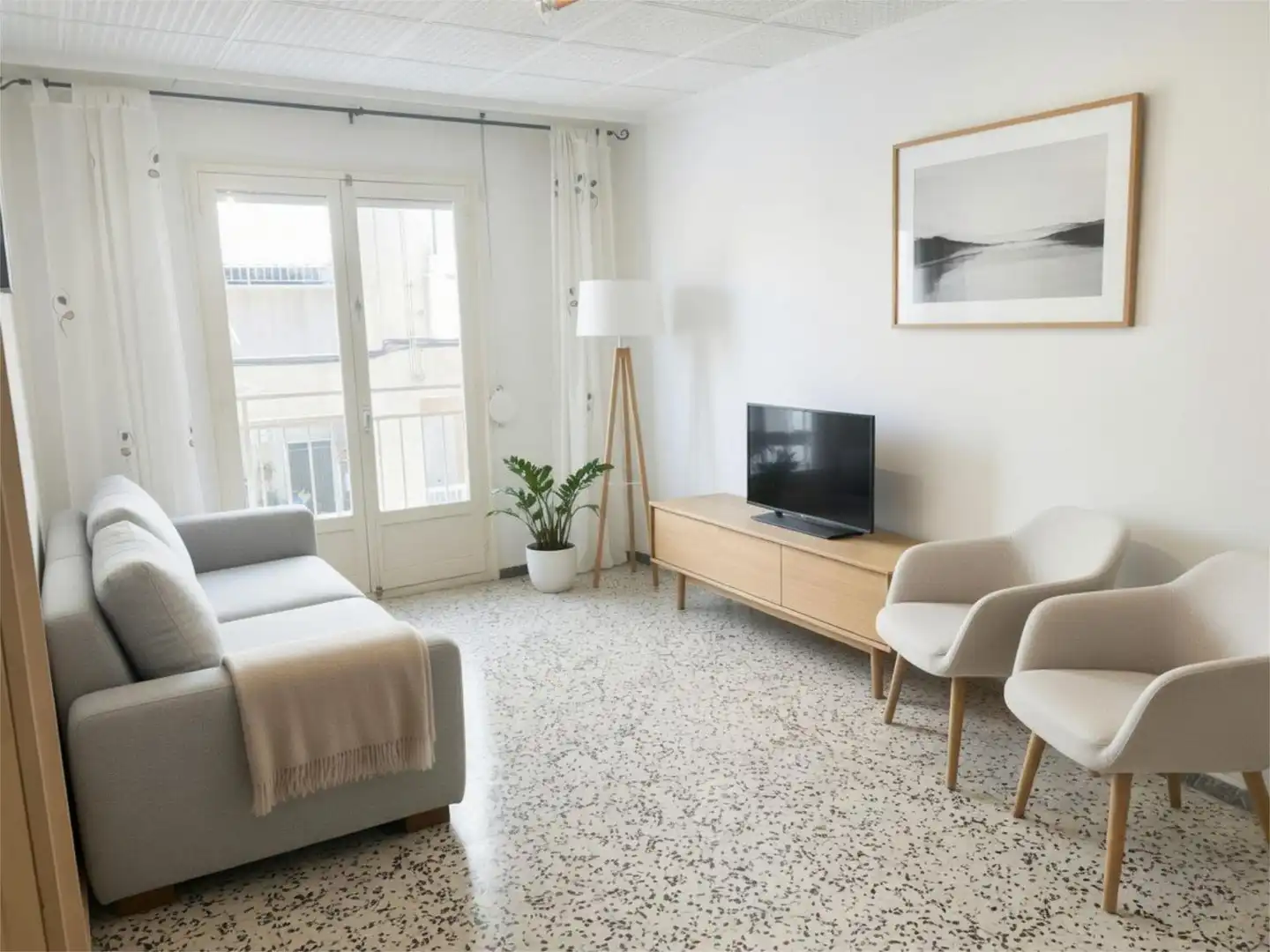 Piso en venta en Carrer Sant Josep Artesà, 26, Torrellano Sala de estar de Piso en venta en Elche / Elx con Amueblado