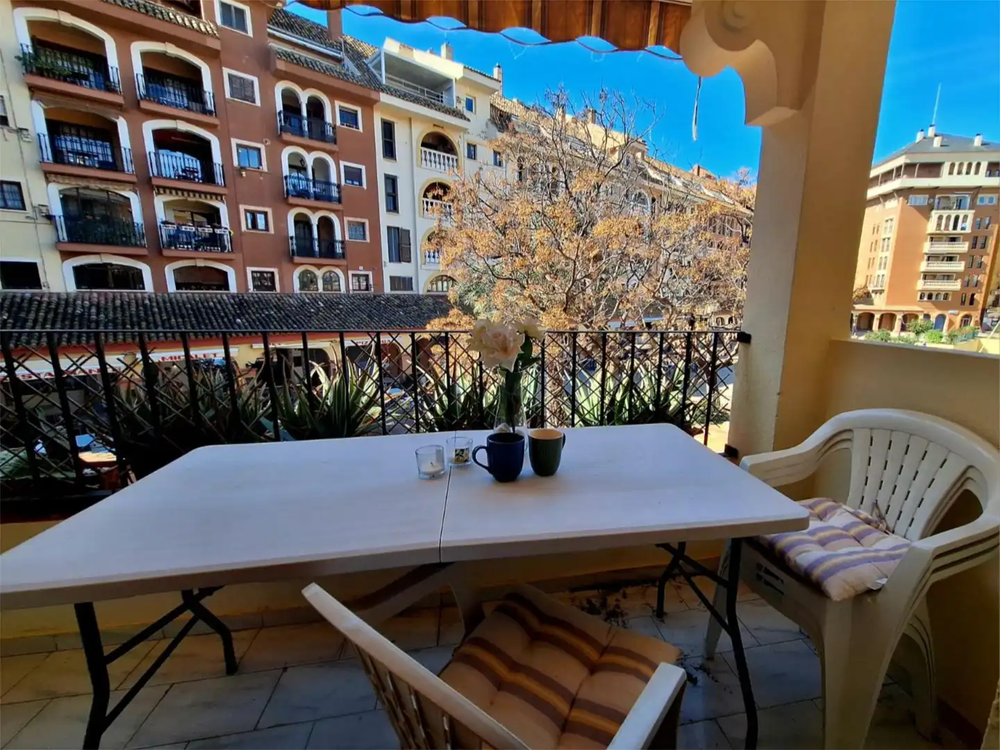 Terrace of Flat for rent in Alboraya  with Air Conditioner, Heating and Terrace