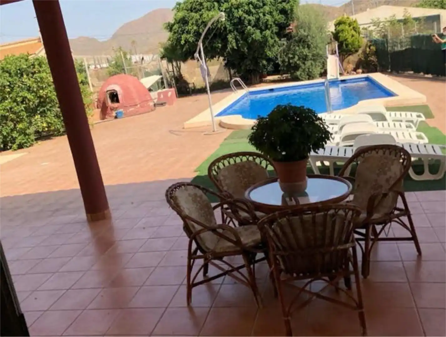 Houses for sale in Ramonete Terrace of Houses for sale in Lorca with Terrace and Swimming Pool