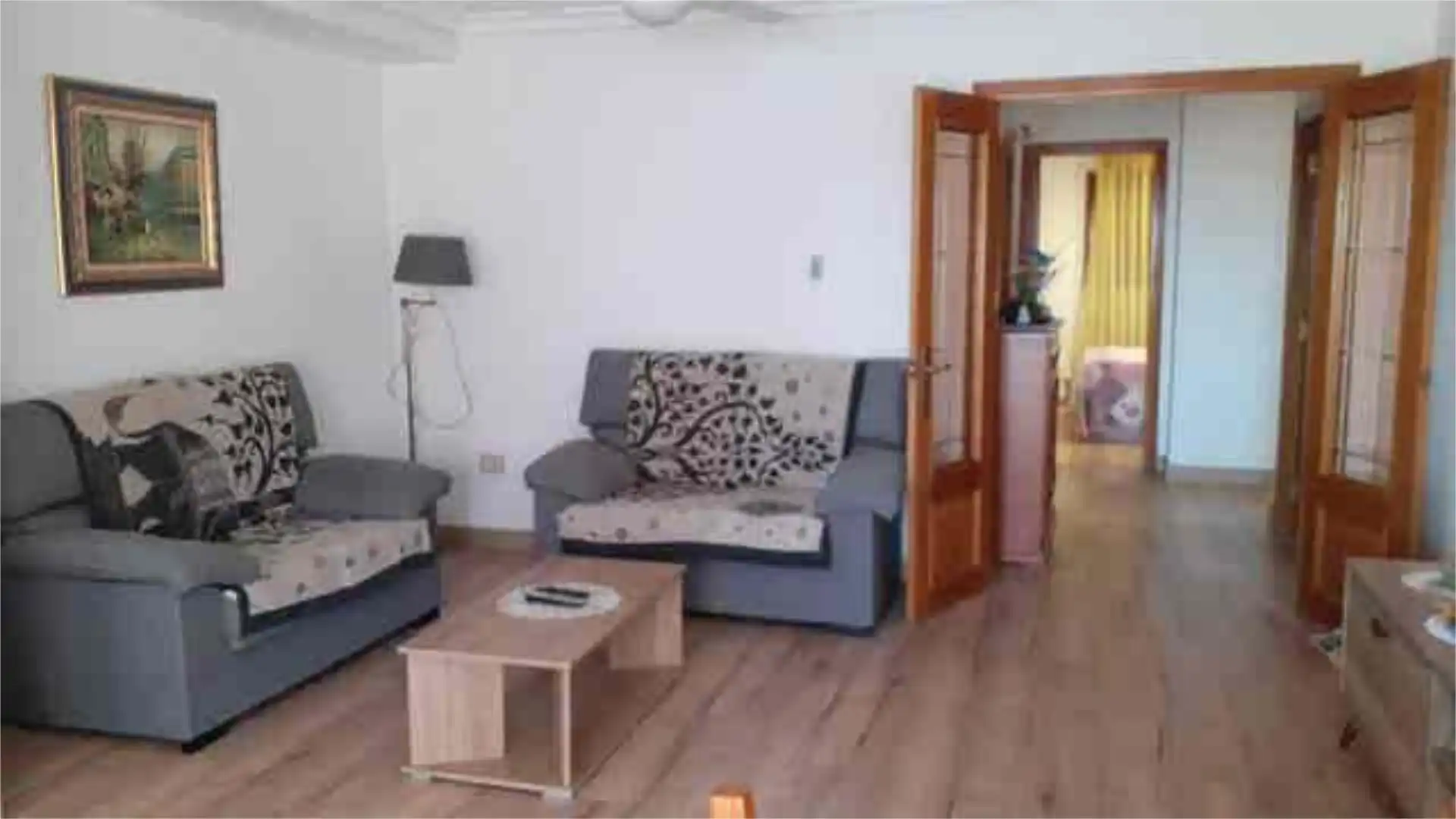Apartamento en venta en Port Saplaya Sala de estar de Apartamento en venta en Alboraya con Terraza y Piscina