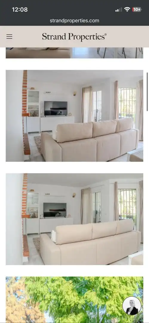 Sala de estar de Apartamento en venta en Mijas con Aire acondicionado, Jardín privado y Terraza