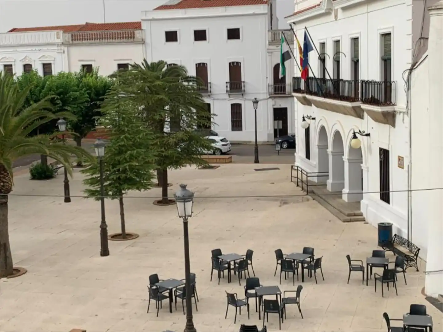 Terrace of Flat for sale in Azuaga  with Air Conditioner, Heating and Terrace