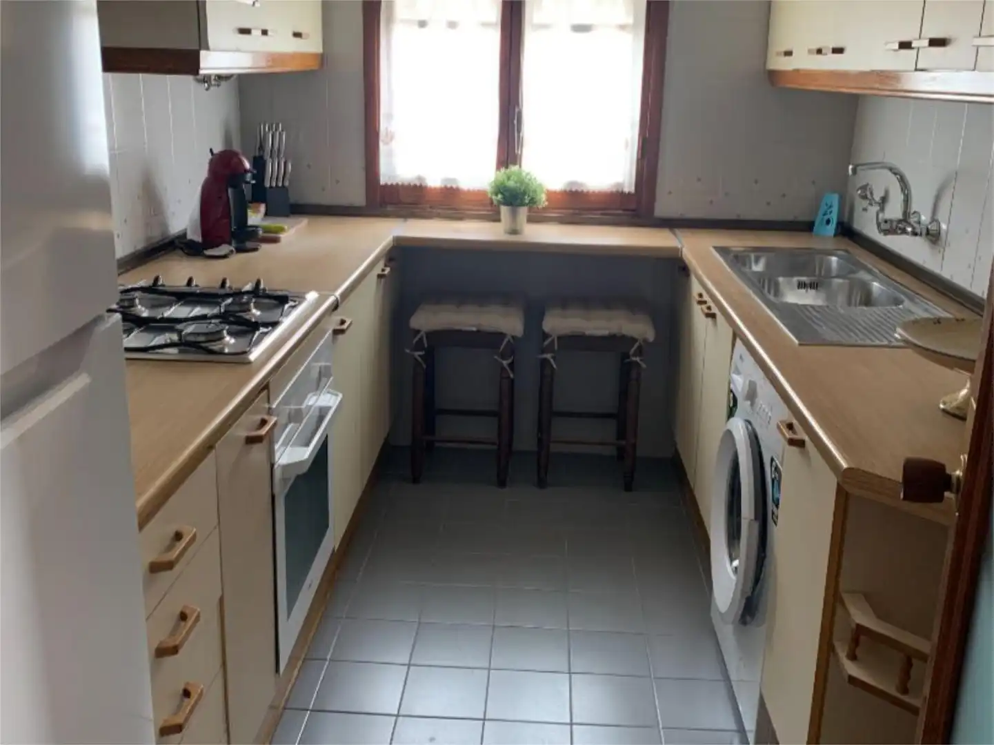 Kitchen of Flat for sale in Azuaga  with Air Conditioner, Heating and Terrace