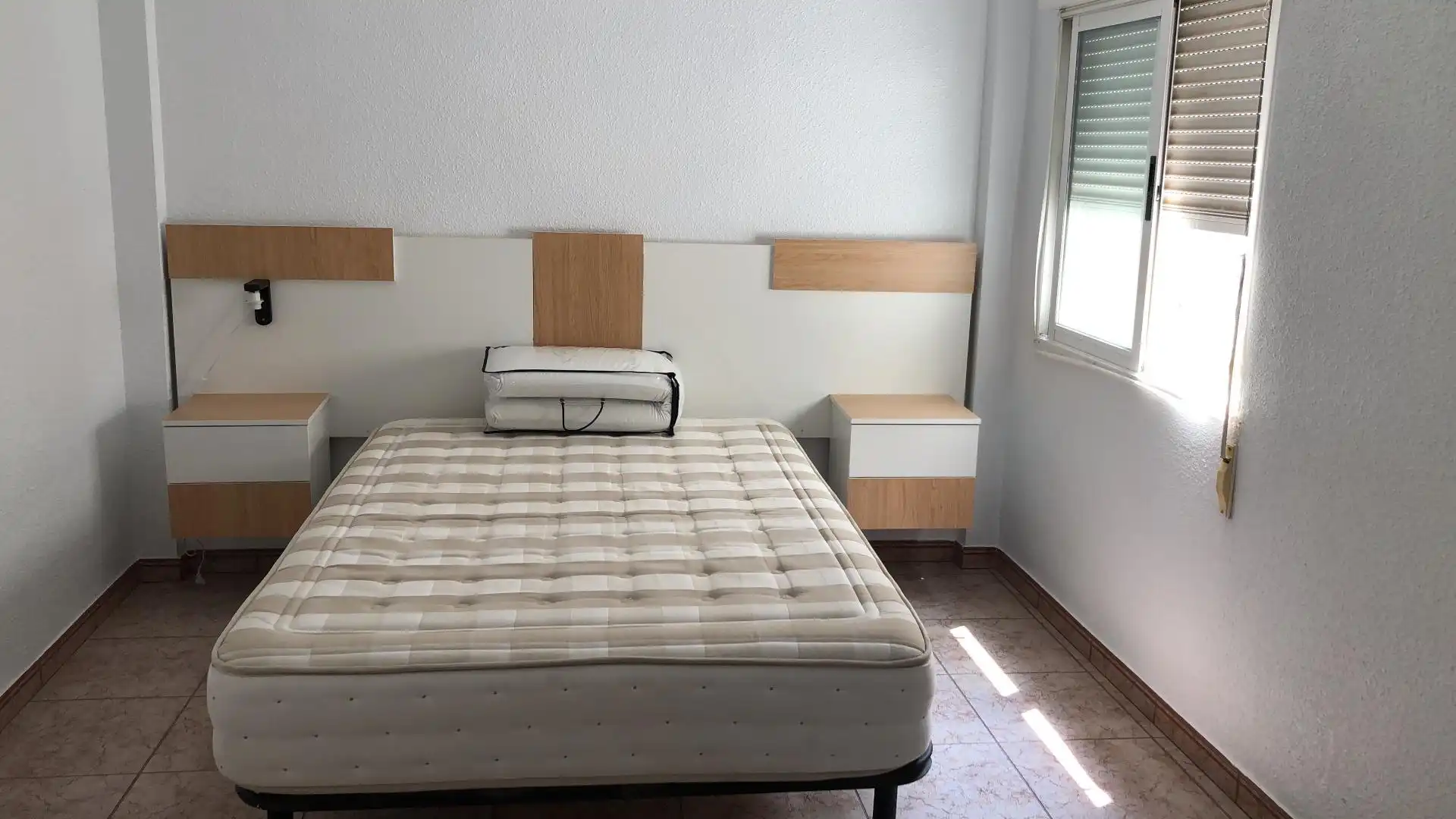 Schlafzimmer von Wohnung zur Miete in Villena mit Terrasse, Abstellraum und Möbliert