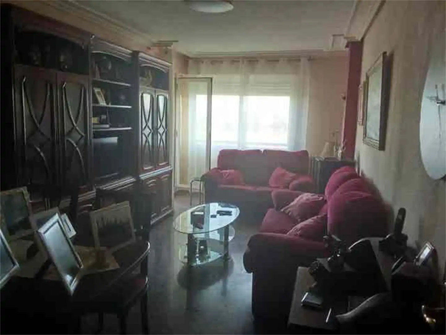 Living room of Flat for sale in Zaragoza  with Heating, Private garden and Terrace