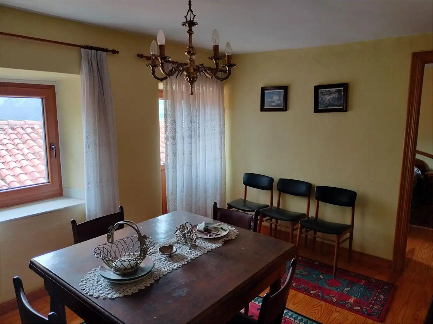 Wohnung zum Verkauf in Barrio Rozas, 17, Soba Esszimmer von Wohnung zum Verkauf in Soba mit Privatgarten, Terrasse und Abstellraum