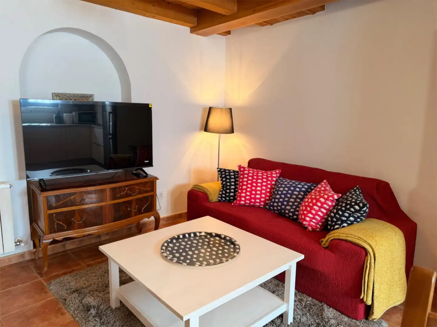 Living room of Duplex for rent in Montemayor del Río  with Heating, Furnished and Balcony
