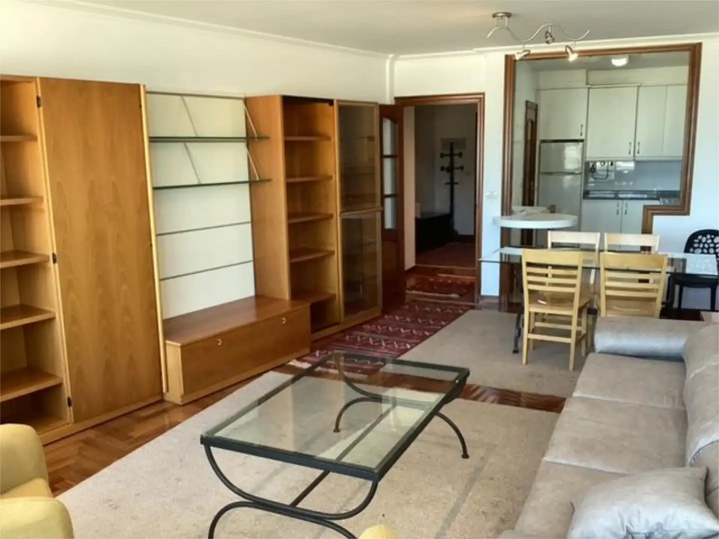 Flat for rent in Rúa Barxa, 30, Nigrán centro Living room of Flat for rent in Nigrán with Heating, Private garden and Parquet flooring