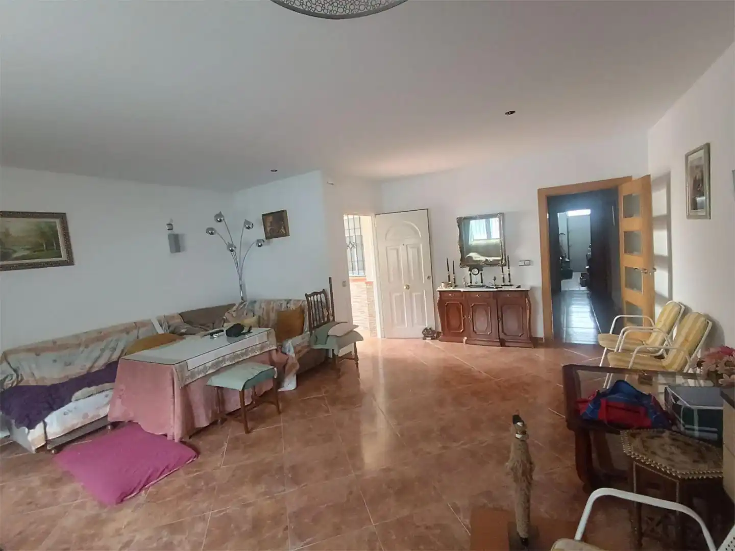 Wohnung zum Verkauf in Calle Granada, 1, La Malahá Wohnzimmer von Wohnung zum Verkauf in La Malahá mit Klimaanlage, Terrasse und Balkon