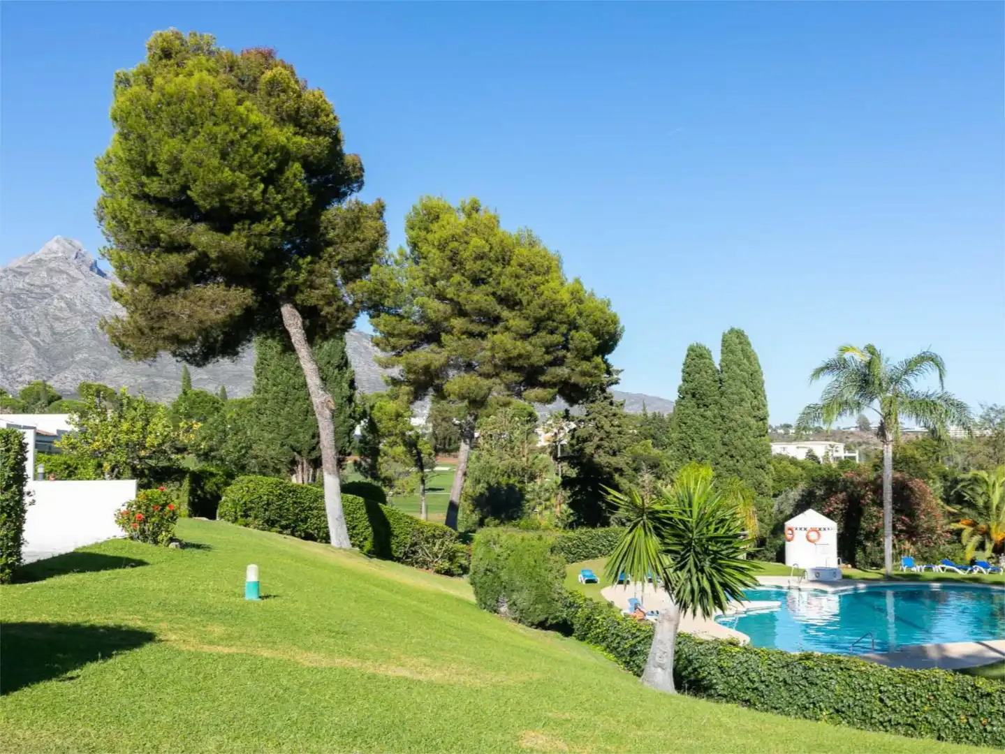 Apartament de lloguer a Avenida Valle del Golf, 21, Aloha Jardí de Apartament de lloguer en Marbella amb Aire condicionat, Calefacció i Jardí privat