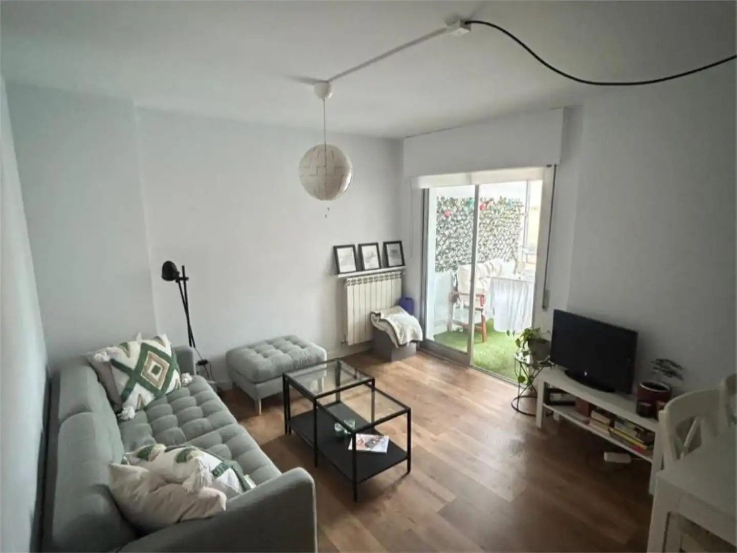 Living room of Flat for rent in Valladolid Capital  with Heating, Parquet flooring and Terrace