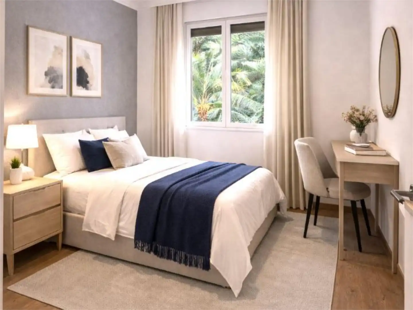 Piso en venta en Calle de Rafael Salgado, 3, Hispanoamérica - Bernabéu Habitación de Piso en venta en Madrid Capital con Aire acondicionado, Terraza y Balcón