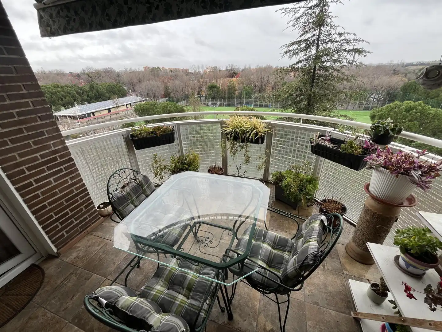 Terrasse von Wohnung zum Verkauf in Rivas-Vaciamadrid mit Klimaanlage, Terrasse und Abstellraum