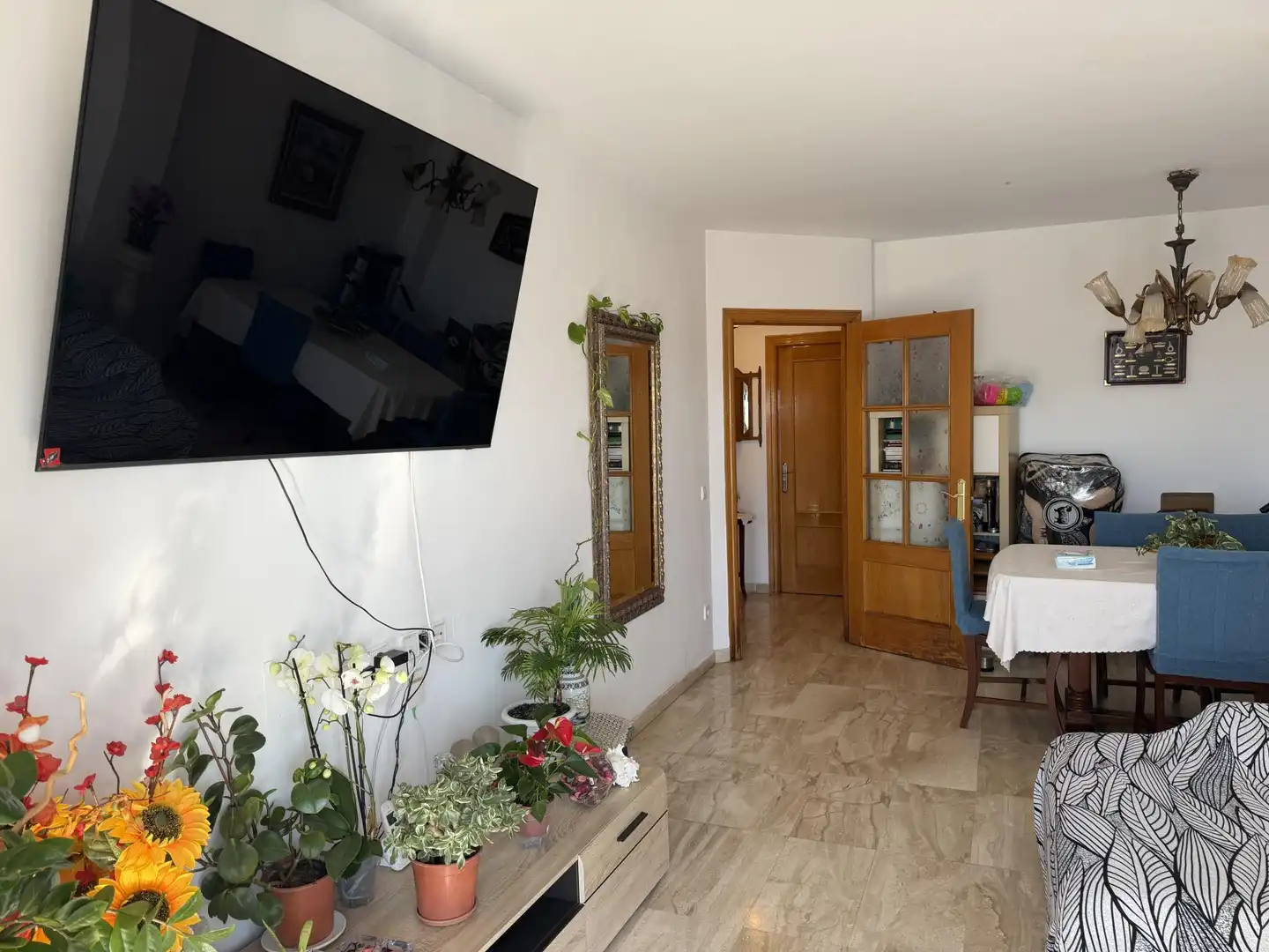 Piso en venta en Carrer de Lluís Companys, 15, Els Pins Sala de estar de Piso en venta en Blanes con Balcón