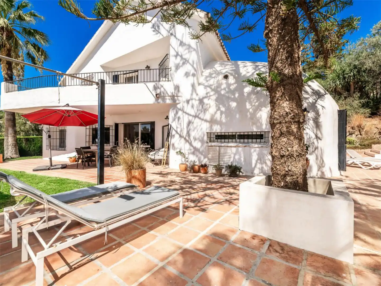 Casa o chalet en venta en Calle las Mimosas, 4, Campo de Mijas Terraza de Casa o chalet en venta en Mijas con Aire acondicionado, Terraza y Piscina