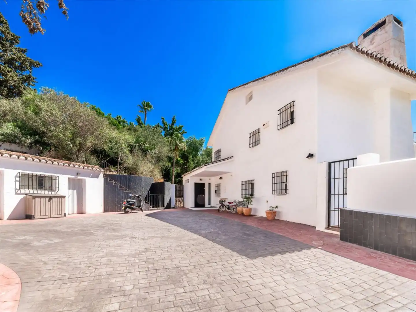Casa o chalet en venta en Calle las Mimosas, 4, Campo de Mijas Vista exterior de Casa o chalet en venta en Mijas con Aire acondicionado, Terraza y Piscina