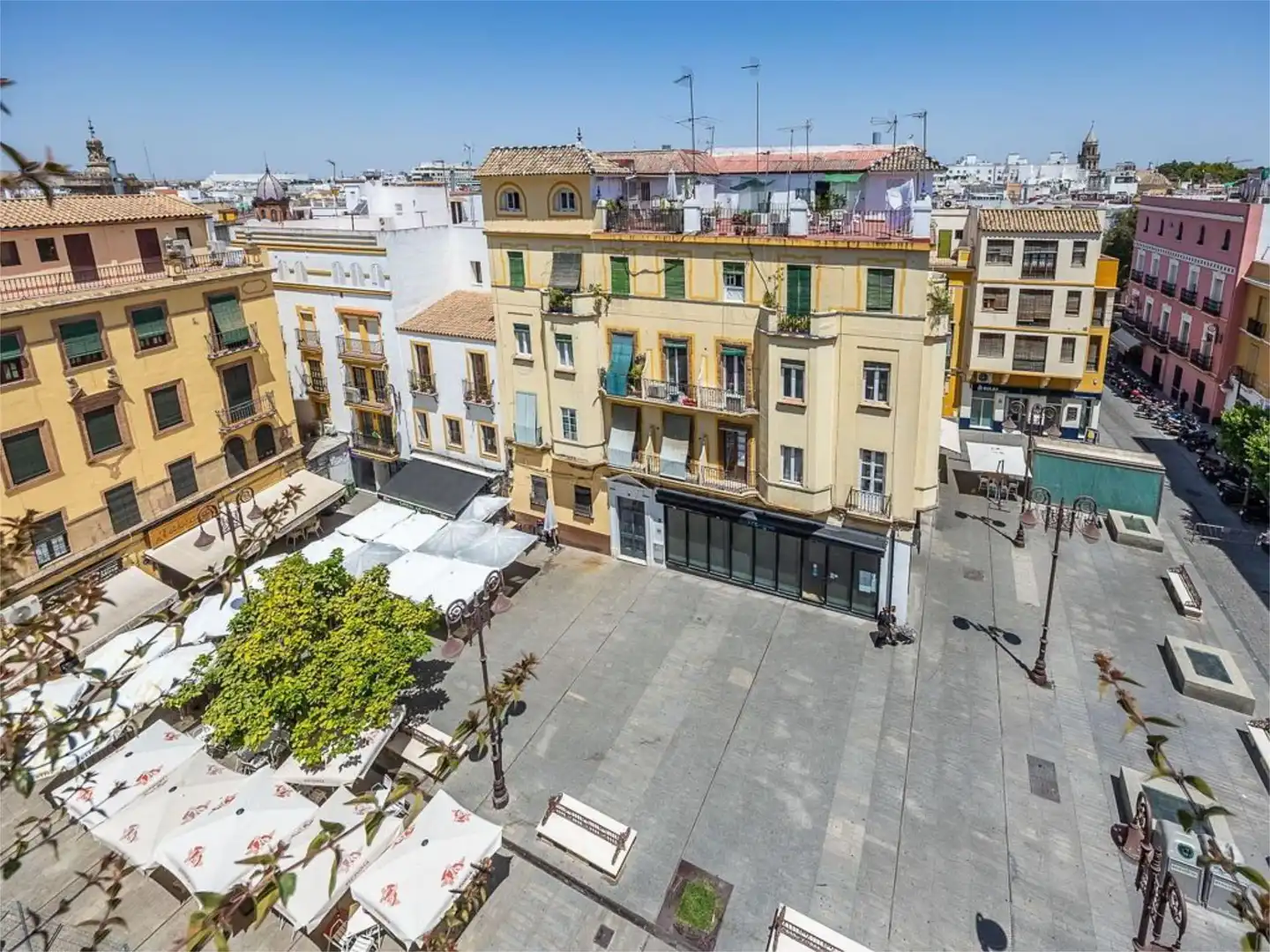Wohnung zum Verkauf in Cuesta del Rosario, 1, Alfalfa - Santa Cruz Außenansicht von Wohnung zum Verkauf in Sevilla mit Klimaanlage, Heizung und Terrasse