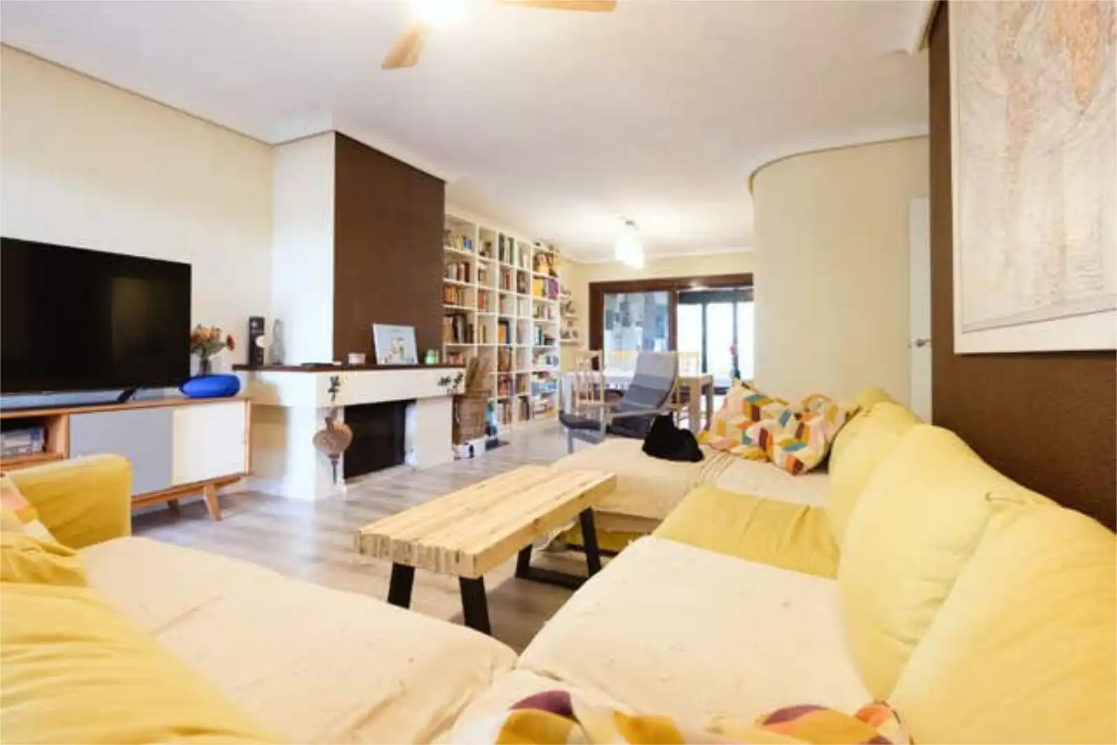 Living room of Flat for sale in Las Rozas de Madrid  with Terrace and Swimming Pool