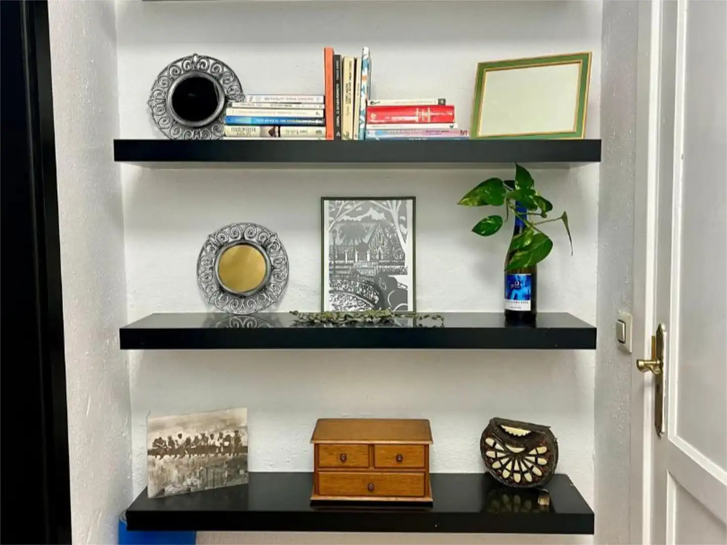 Room in Calle Cervantes, 14, La Salle - Cuatro Torres Living room of Flat for share in Santa Cruz de Tenerife with Furnished