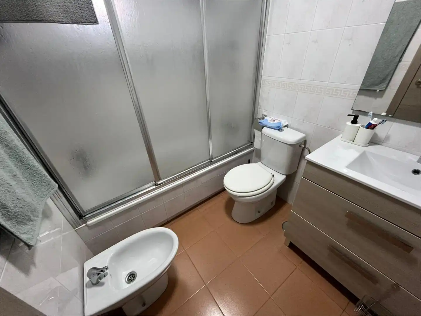Flat for sale in Avenida Jane Bowles, 6, Residencial Jardín Botánico Bathroom of Flat for sale in Málaga with Air Conditioner, Heating and Terrace