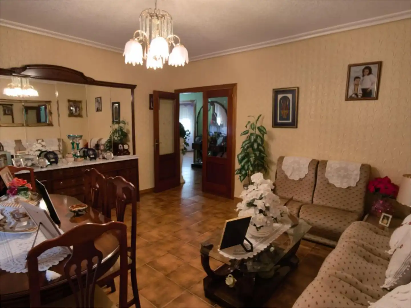 Casa o chalet en venta en Calle Navarra, 54, Lillo Sala de estar de Casa o chalet en venta en Lillo con Aire acondicionado