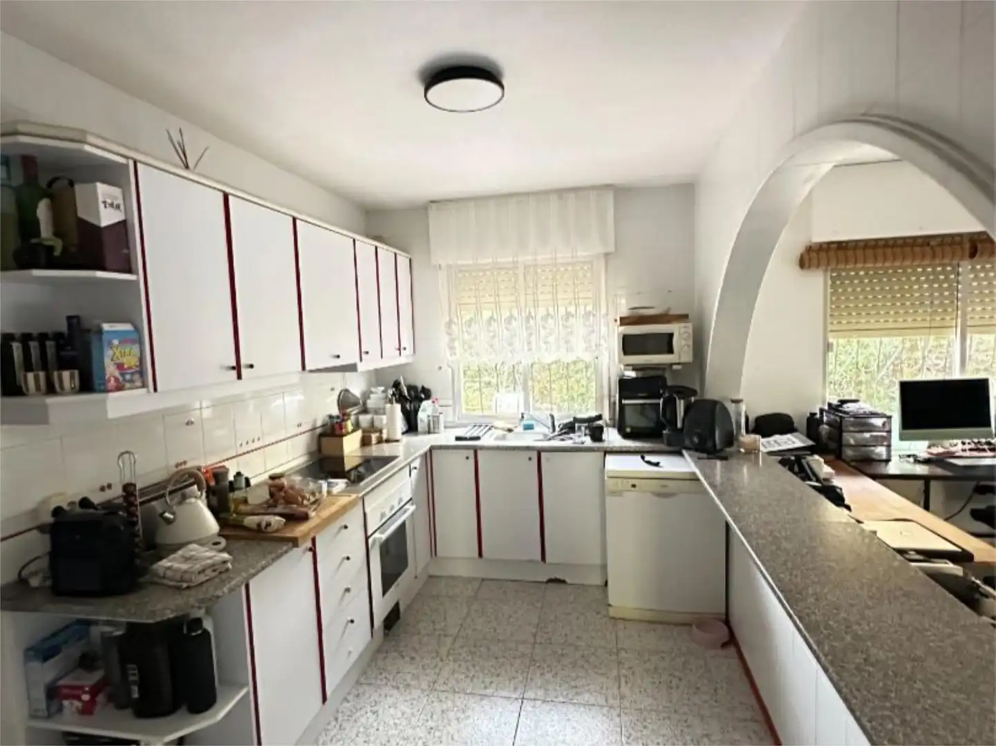 Küche von Wohnung zum Verkauf in Cartagena mit Privatgarten, Terrasse und Abstellraum