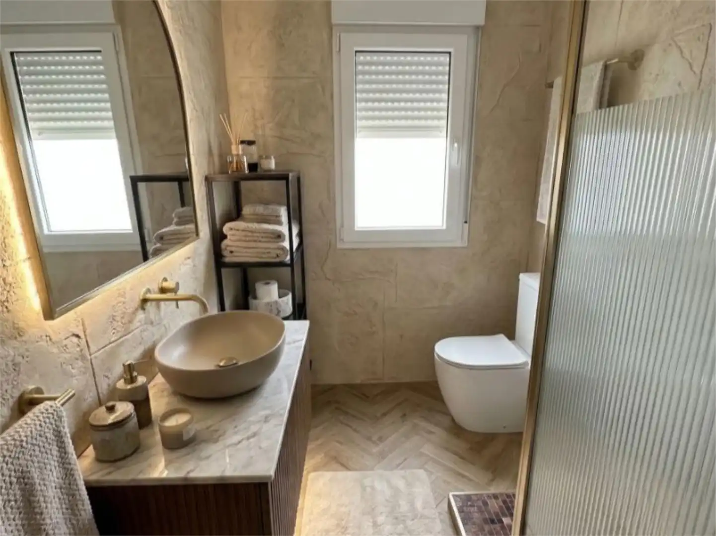 Badezimmer von Wohnung zum Verkauf in Cartagena mit Privatgarten, Terrasse und Abstellraum