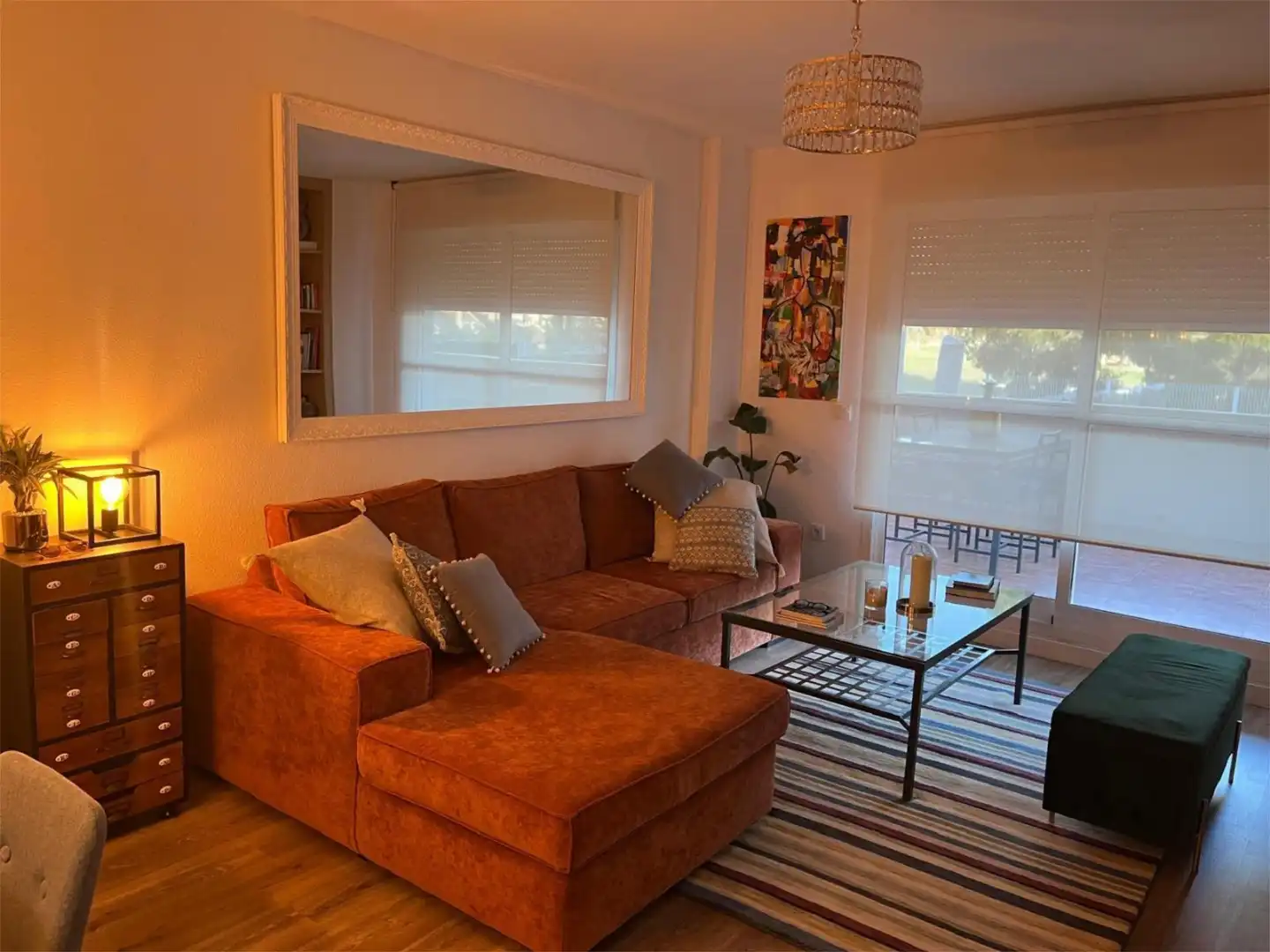 Sala d'estar de Pis de lloguer en Molina de Segura amb Terrassa i Balcó