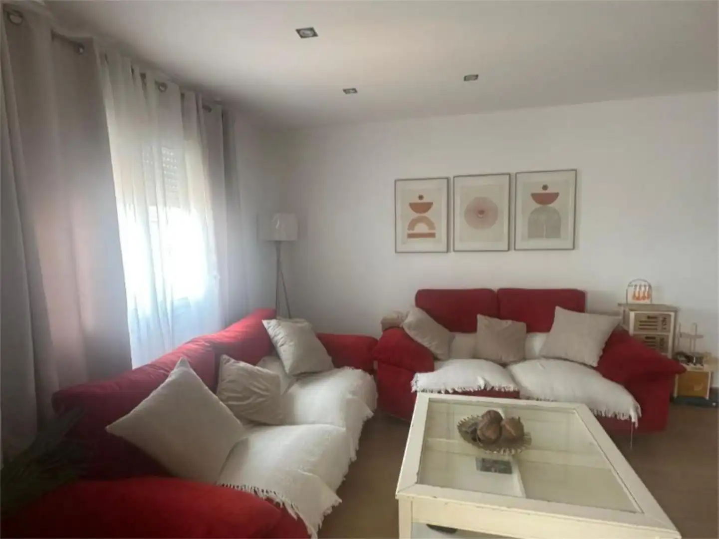 Living room of Flat for sale in Valdelacalzada  with Air Conditioner, Terrace and Storage room
