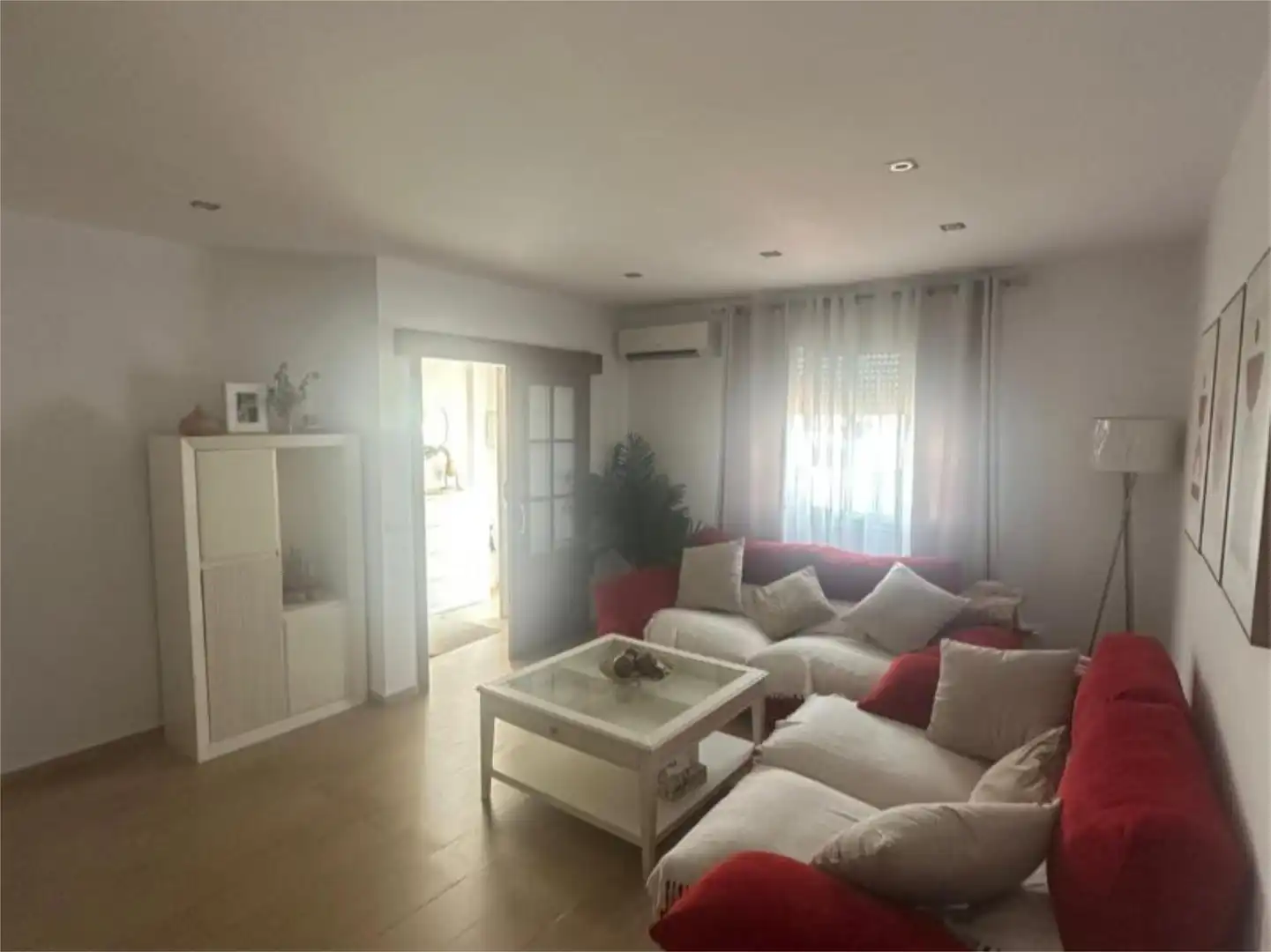 Living room of Flat for sale in Valdelacalzada  with Air Conditioner, Terrace and Storage room