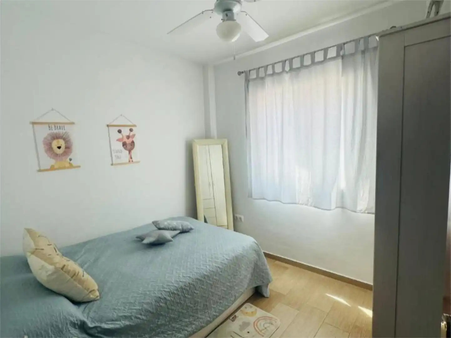 Bedroom of Flat for sale in Valdelacalzada  with Air Conditioner, Terrace and Storage room