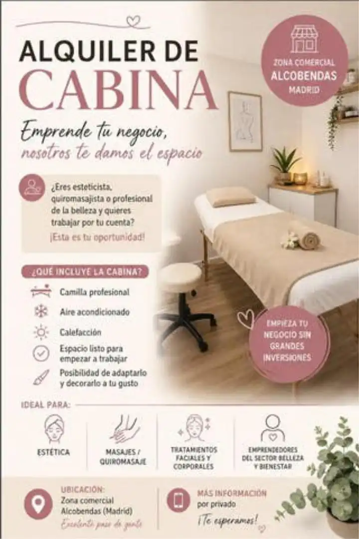 Habitación de Local de alquiler en Alcobendas con Aire acondicionado