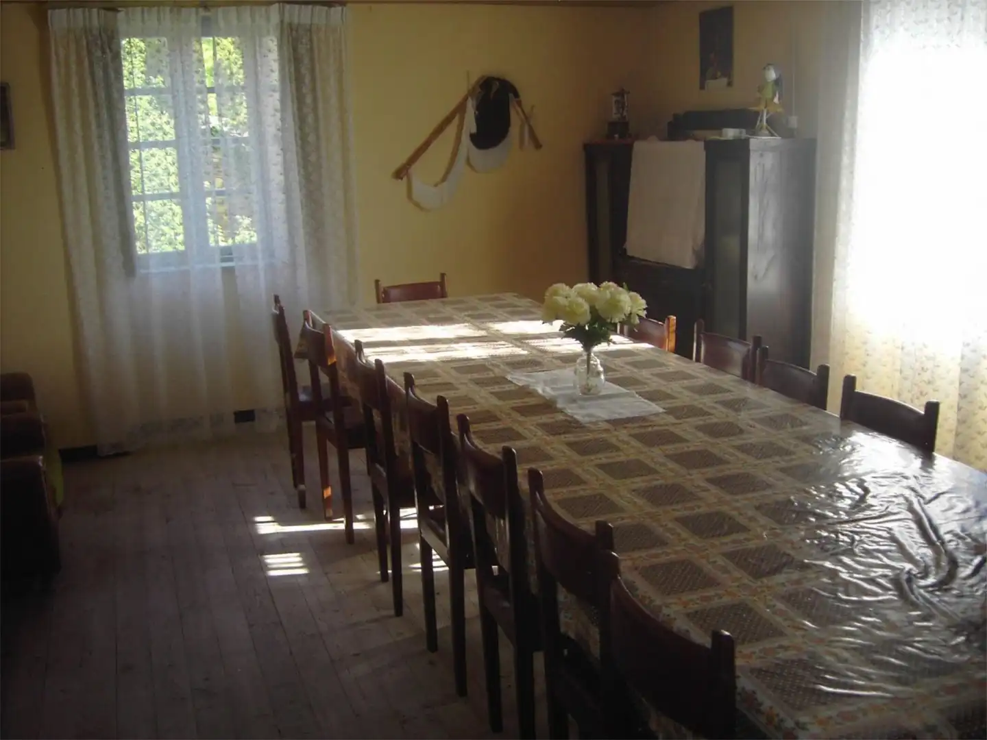 Dining room of Country homes for sale in Bóveda  with Private garden, Terrace and Furnished