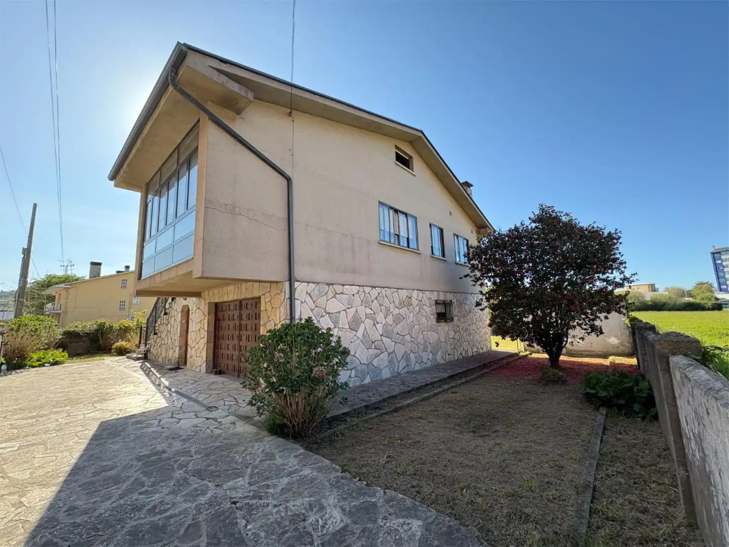 Exterior view of Flat for sale in Ribadeo  with Heating, Private garden and Parquet flooring