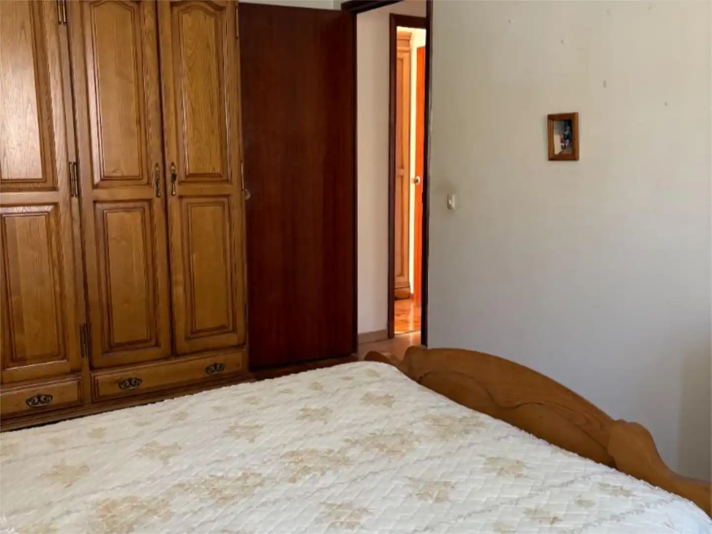 Bedroom of Flat for sale in Ribadeo  with Heating, Private garden and Parquet flooring