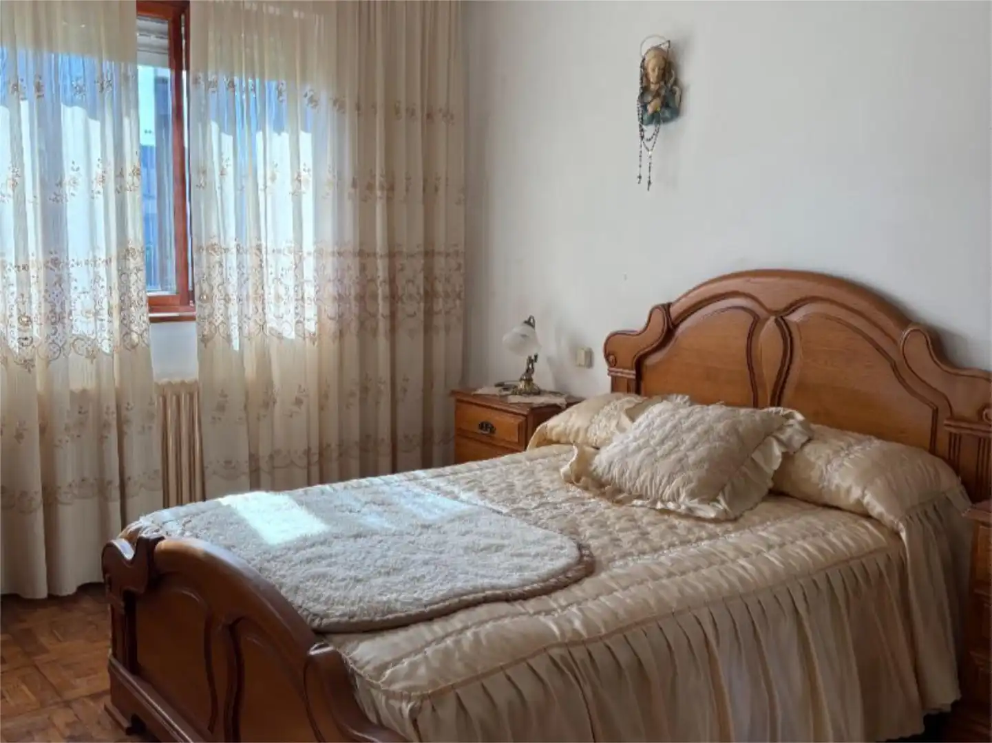 Bedroom of Flat for sale in Ribadeo  with Heating, Private garden and Parquet flooring