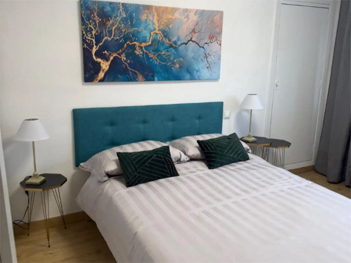 Bedroom of Flat for rent in Cáceres Capital  with Air Conditioner, Heating and Parquet flooring