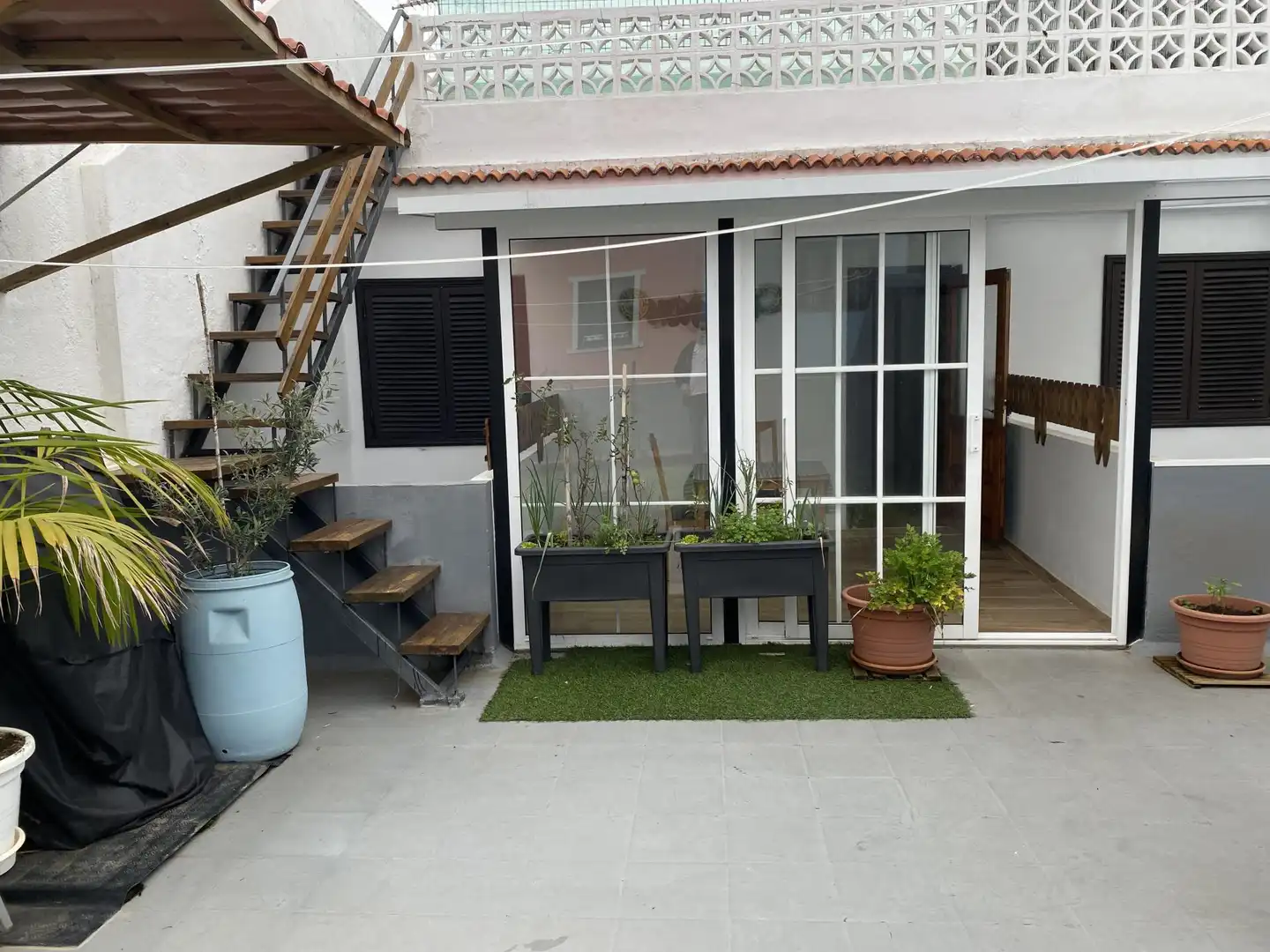 Terrassa de Àtic de lloguer en La Orotava amb Jardí privat, Terrassa i Moblat