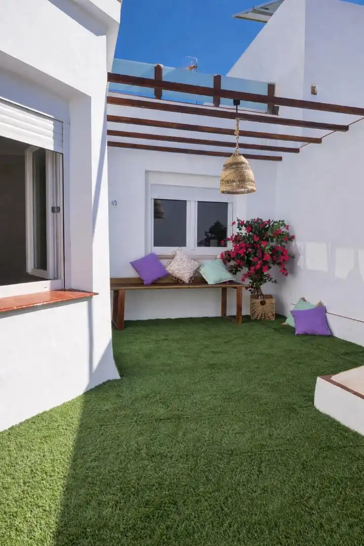 Terrace of Houses for sale in Sanlúcar de Barrameda  with Heating, Private garden and Parquet flooring
