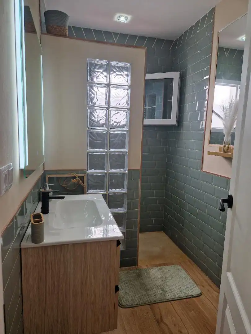 Bathroom of Houses for sale in Sanlúcar de Barrameda  with Heating, Private garden and Parquet flooring
