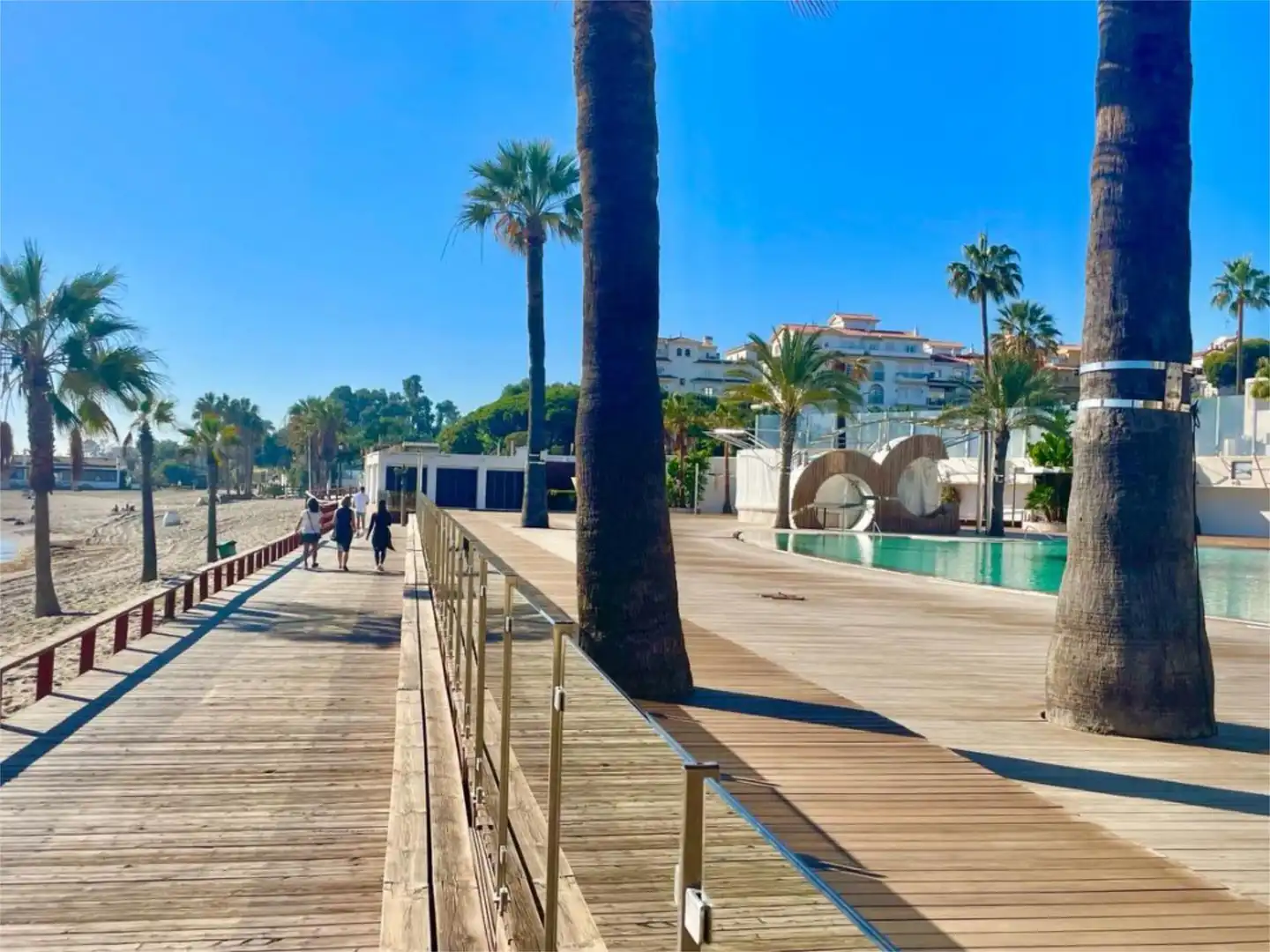 Exterior view of Flat for sale in Marbella  with Air Conditioner, Heating and Private garden