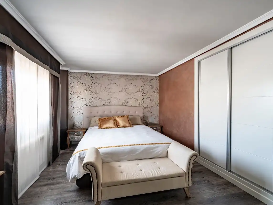 Houses for sale in Calle Madeira, 1, Señorío de Illescas Bedroom of Houses for sale in Illescas with Air Conditioner, Terrace and Swimming Pool