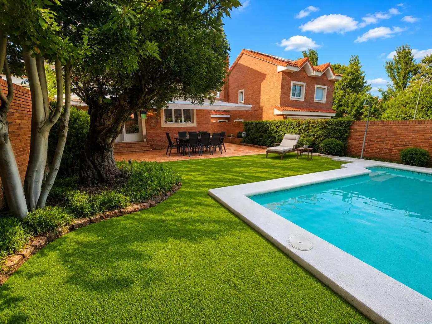 Houses for sale in Calle Madeira, 1, Señorío de Illescas Garden of Houses for sale in Illescas with Air Conditioner, Terrace and Swimming Pool