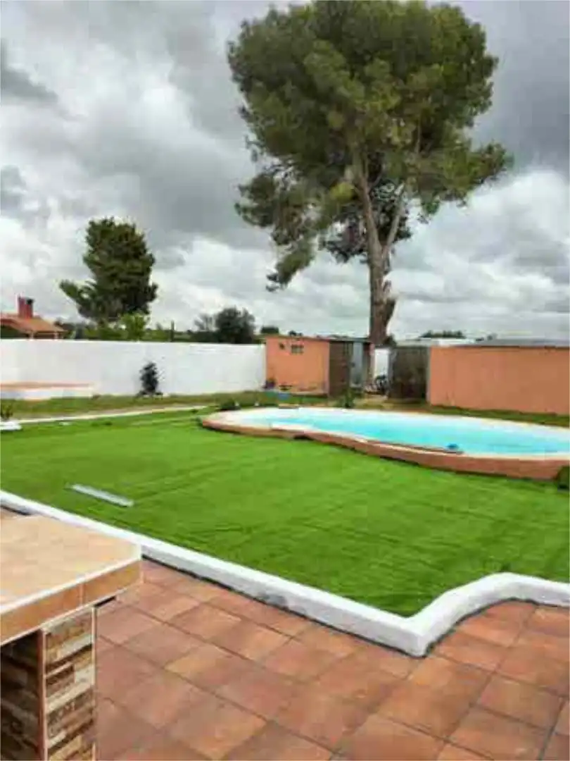Piscina de Casa adosada de alquiler en Montserrat con Calefacción, Jardín privado y Terraza