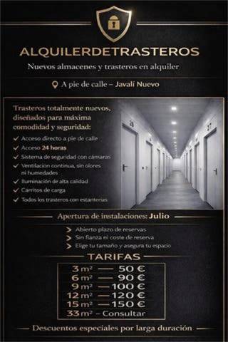 Trastero en Alquiler en Javalí Nuevo
