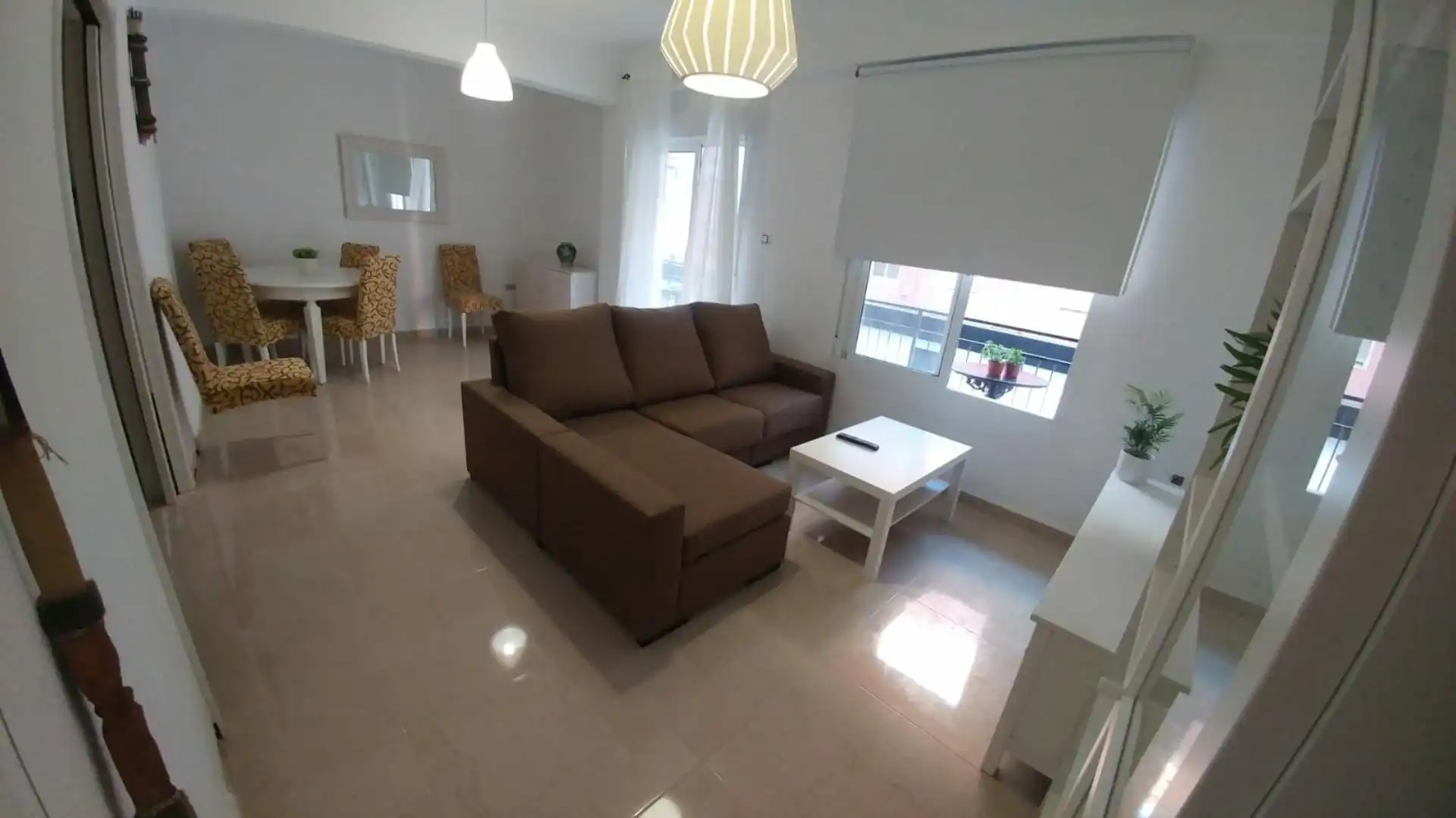Sala de estar de Piso de alquiler en Alicante / Alacant con Amueblado, Horno y Lavadora