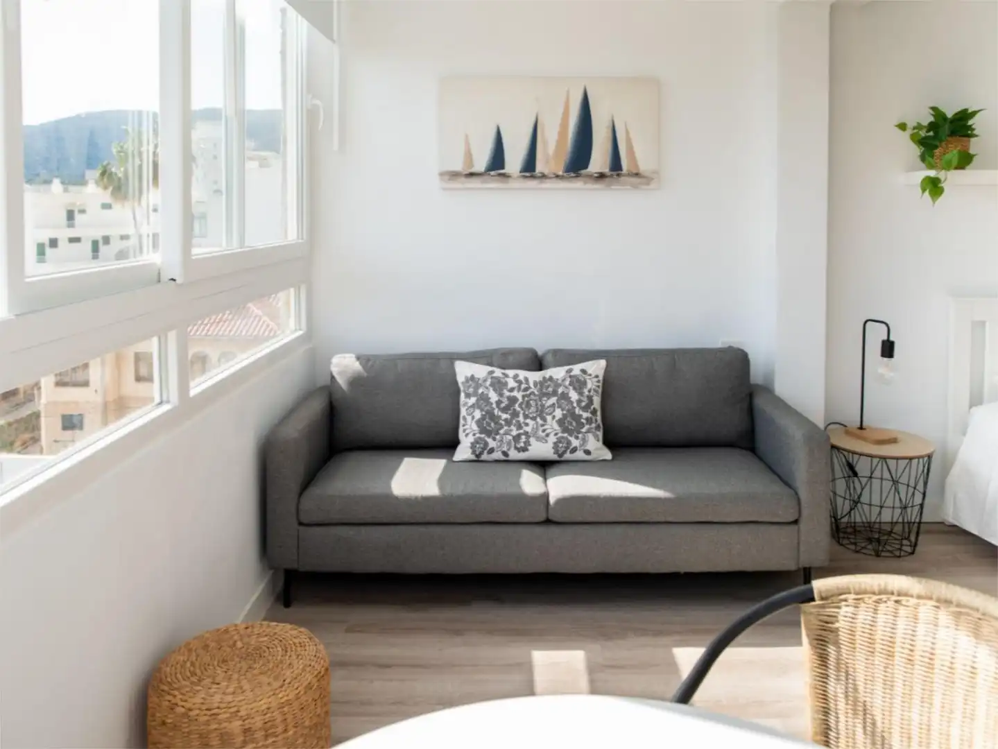 Wohnung zum Verkauf in Avinguda de Joan Miró, 252, Cala Major Wohnzimmer von Wohnung zum Verkauf in Palma de Mallorca mit Klimaanlage