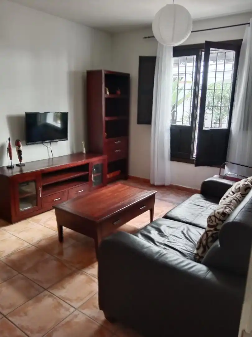 Wohnzimmer von Wohnung zum Verkauf in Vélez de Benaudalla mit Klimaanlage, Terrasse und Schwimmbad