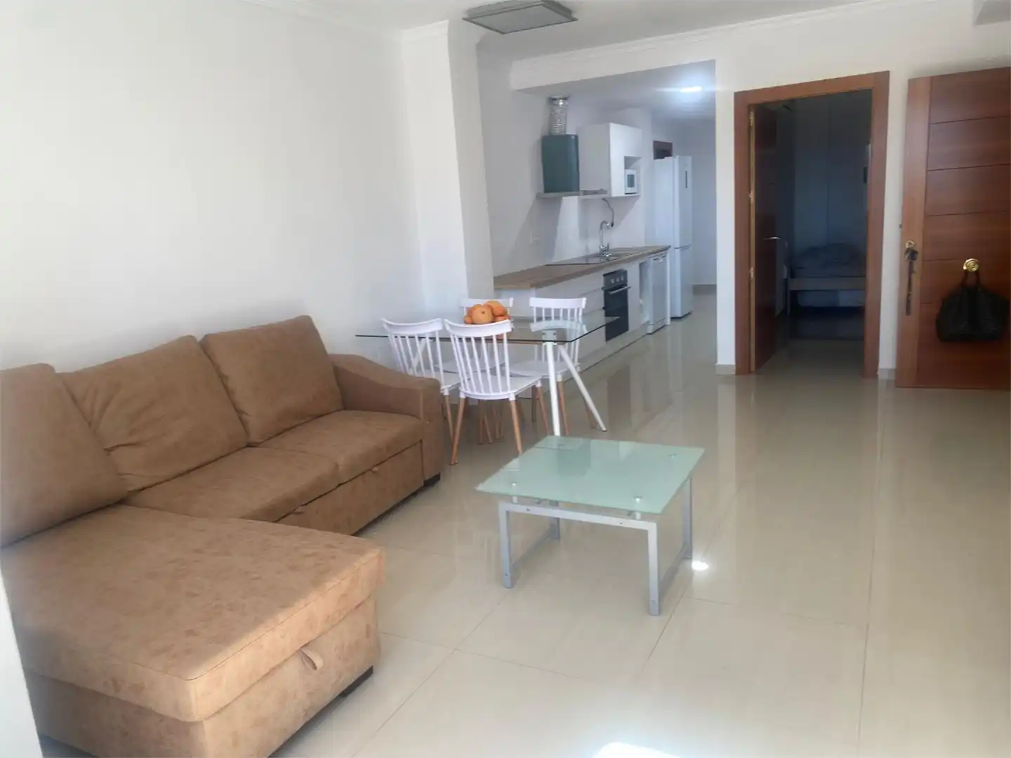 Apartamento de alquiler en Calle Jerónimo Santa Fe, 11, San José Sala de estar de Apartamento de alquiler en Lorca con Amueblado, Horno y Lavadora