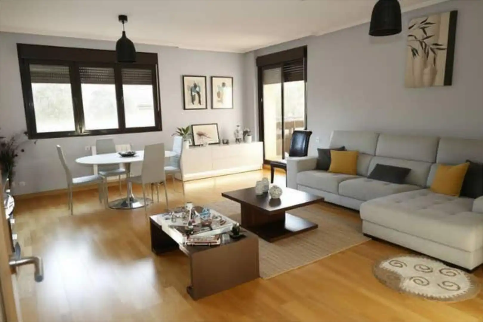 Sala de estar de Piso en venta en Rivas-Vaciamadrid con Calefacción, Jardín privado y Terraza